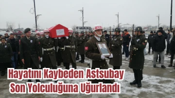  Hayatını Kaybeden Astsubay Sivas'ta Son Yolculuğuna Uğurlandı 