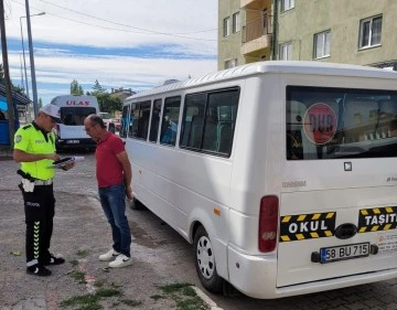 Sivas'ta Öğrencilerin Güvenli Seyahat Etmesi İçin Denetimler Arttı  