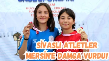 Sivaslı Atletler Mersin'e Damga Vurdu! 