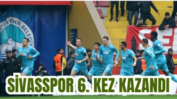 Sivasspor 6. Kez Kazandı