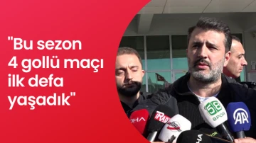 Sivasspor Sözcüsü Karagöl: "Bu sezon 4 gollü maçı ilk defa yaşadık"