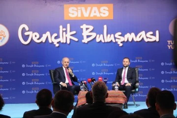 TBMM Başkanı Sivas'ta Gençlerle Buluştu 