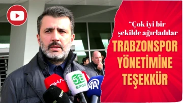 Trabzonspor Yönetimine Teşekkür