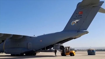 Türkiye'den İki Yardım Uçağı Daha Mısır'a Gönderildi 