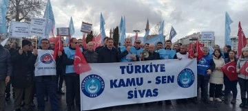 Türkiye Kamu-Sen Sivas İl Temsilcisi Dursun Özen: Emeklilere Ek Ödeme Yapılmalı