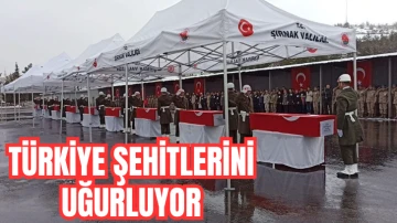 Türkiye Şehitlerini Uğurluyor 