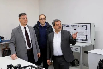 TUSAŞ Müdürü SBTÜ'yü Gezdi!