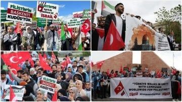 Üniversitelerde İsrail Protestoları Sürüyor