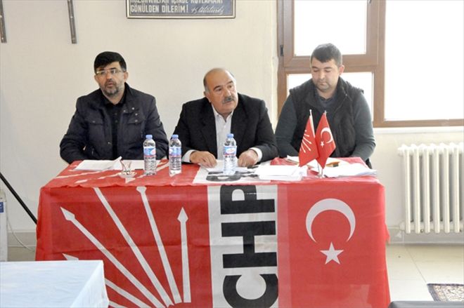 CHP Gürün İlçe Başkanlığına Küçük, yeniden seçildi 
