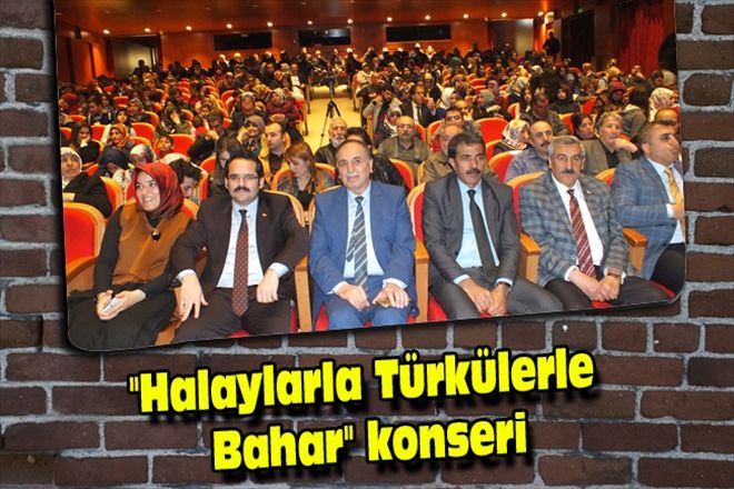 "Halaylarla Türkülerle Bahar" konseri