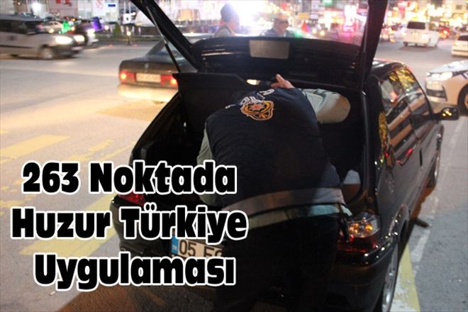 263 Noktada Huzur Türkiye Uygulaması