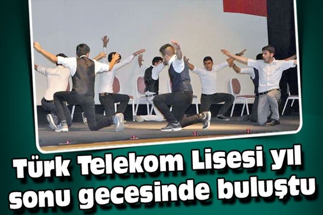Türk Telekom Lisesi yıl sonu gecesinde buluştu