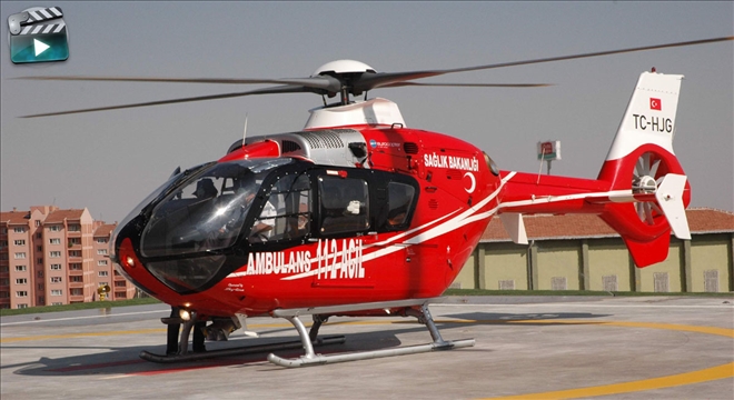 Sivas, Ambulans Helikoptere Kavuşacak--Video