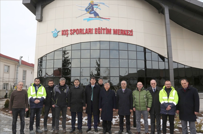 Kış Sporları Eğitim Merkezi Mart´ta Açılıyor