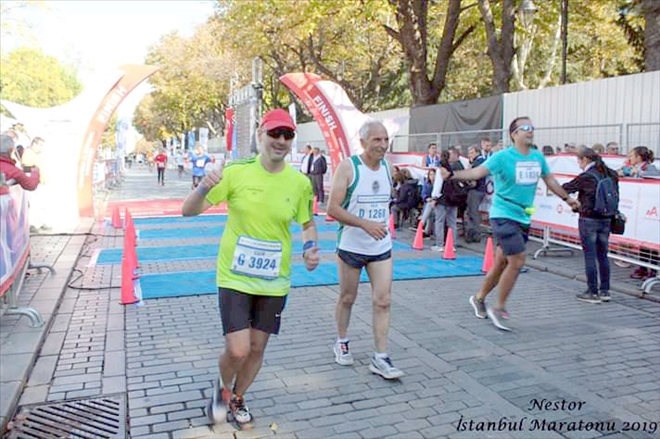 İlhan Koç, İstanbul Maratonuna Katıldı