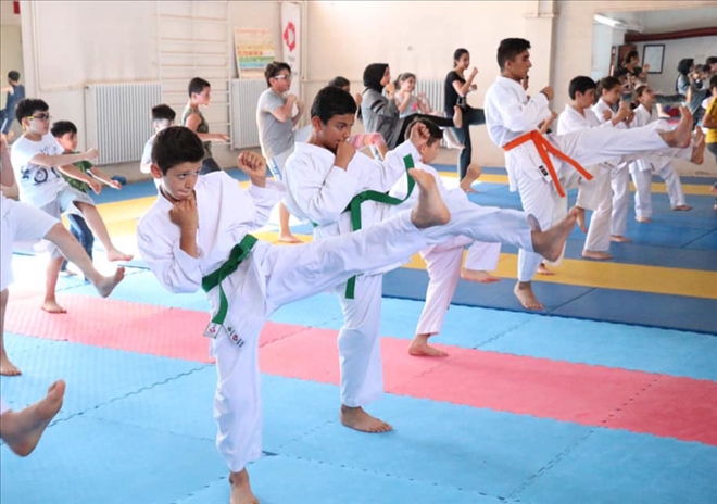 Karate Yaz Okulu Devam Ediyor