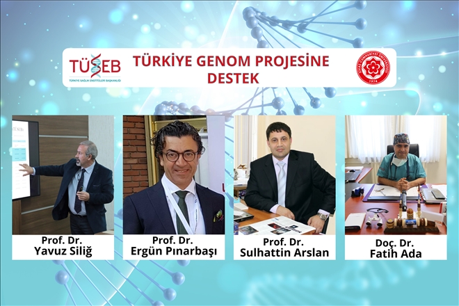    Türkiye Genom  Projesine Destek