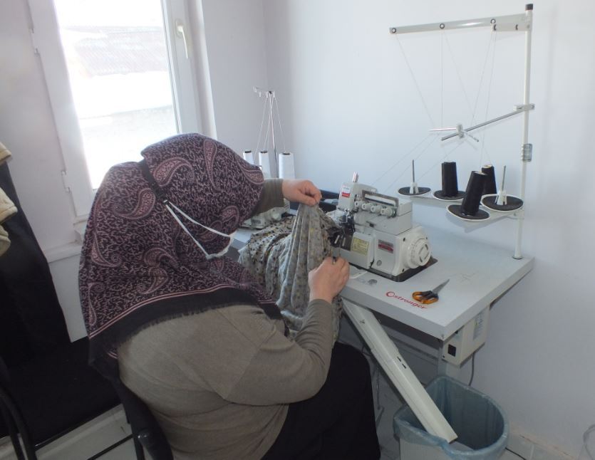 Ulaş'ta Kadın Giysi Üretim Kursu Açıldı