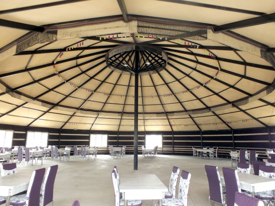 Ulaş'ta 400 Kişilik Kıl Çadır Düğün Salonu Hizmete Girdi