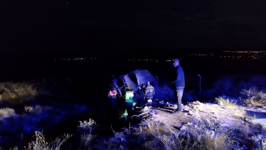 Takla Atan Araçtan Fırlayan 3 Kişi Öldü--Video