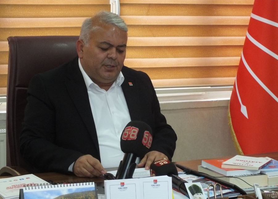 CHP Sivas İl Başkanı Coşkun, Parti Çalışmalarını Değerlendirdi