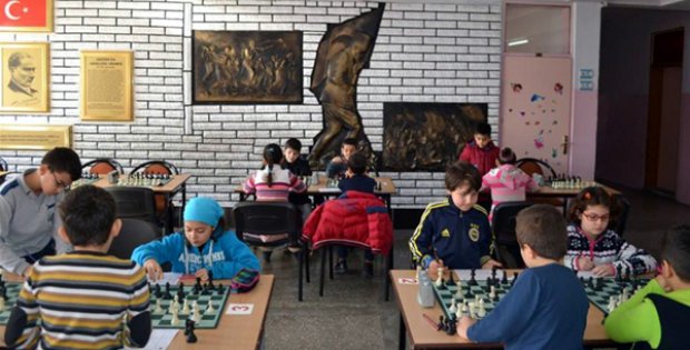 Çocuk Satranç Turnuvası Sona Erdi
